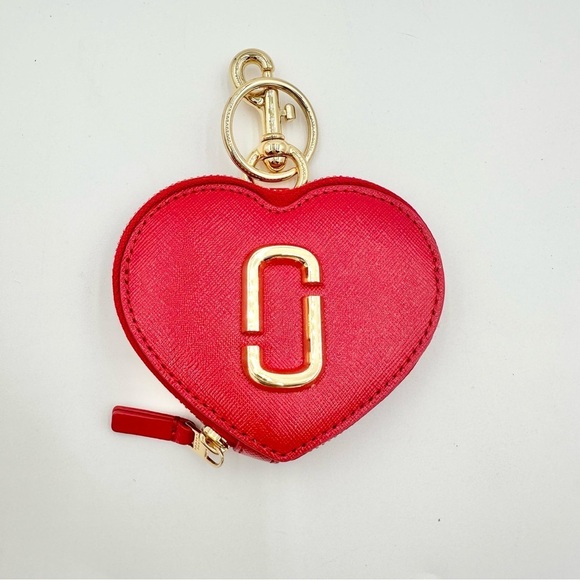 MARC JACOBS Coin Purse/Heart Bag Charm, Authentic. NWOT - Picture 1 of 7